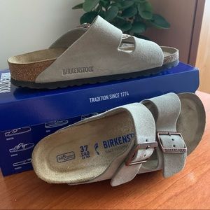 Birkenstock Arizona Soft Footbed Suede Shoes